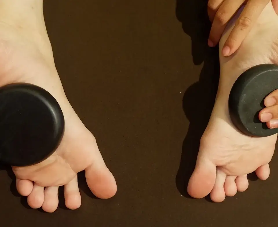 Combo foot & back massage