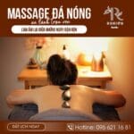 massage đá nóng